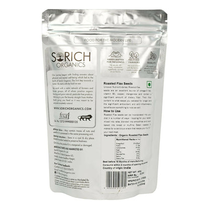 Sorich Organics Roasted Flax Seeds - Distacart