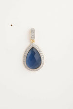 Thumbnail for Nuyug 22K Gold Plated Azure Muse Contemporary Drop Earrings