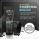 Thumbnail for Globus Naturals Anti Pollution & Anti Acne Charcoal Face Wash For Men