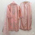 Thumbnail for Teeya Creation Womens New Trendy Silk With Heavy Embroiedery With Sequence Work Kurta Set - Dista