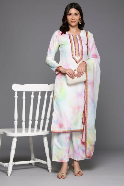 Ahalyaa Women's Traditional wear Kurta Set - Multi Color - Distacart
