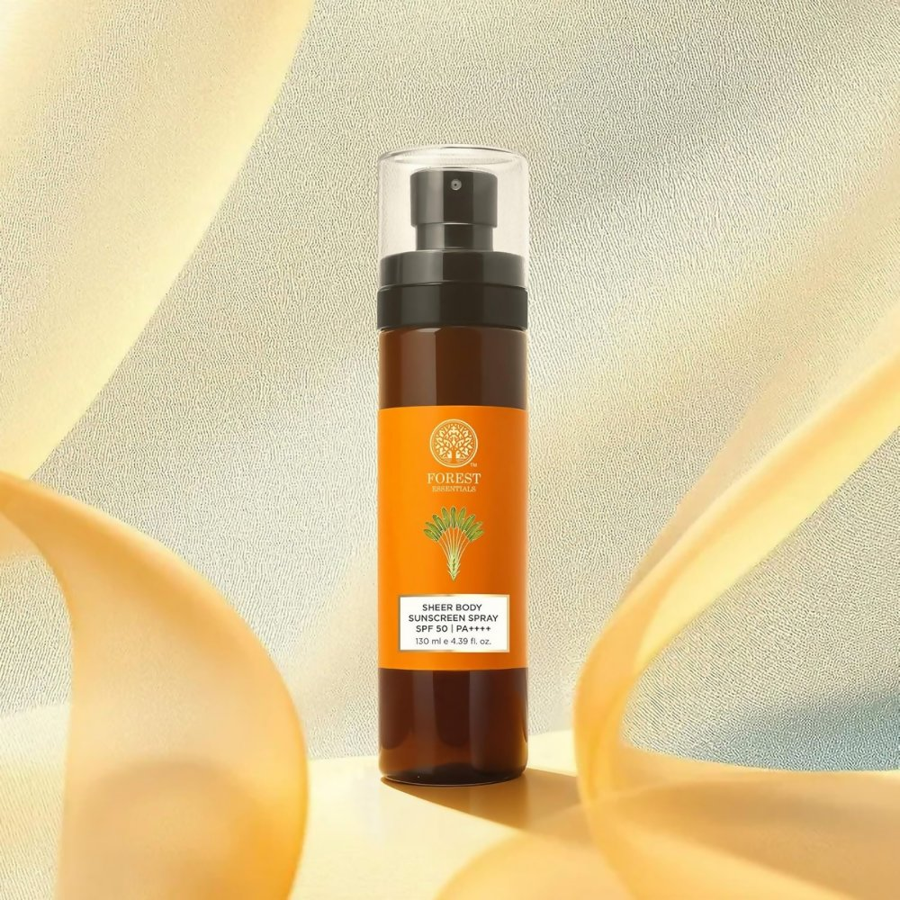 Forest Essentials Sheer Sunscreen Body Spray SPF 50|PA++++ - Dista