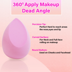 Thumbnail for Bronson Professional Beauty Blender Sponge with Holder Case - Dista
