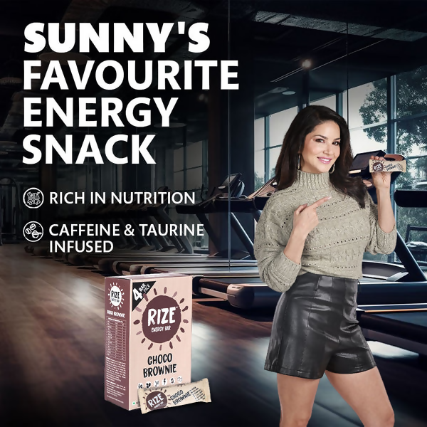 Rize Energy Bar Choco Brownie - Distacart