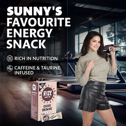 Rize Energy Bar Choco Brownie - Distacart