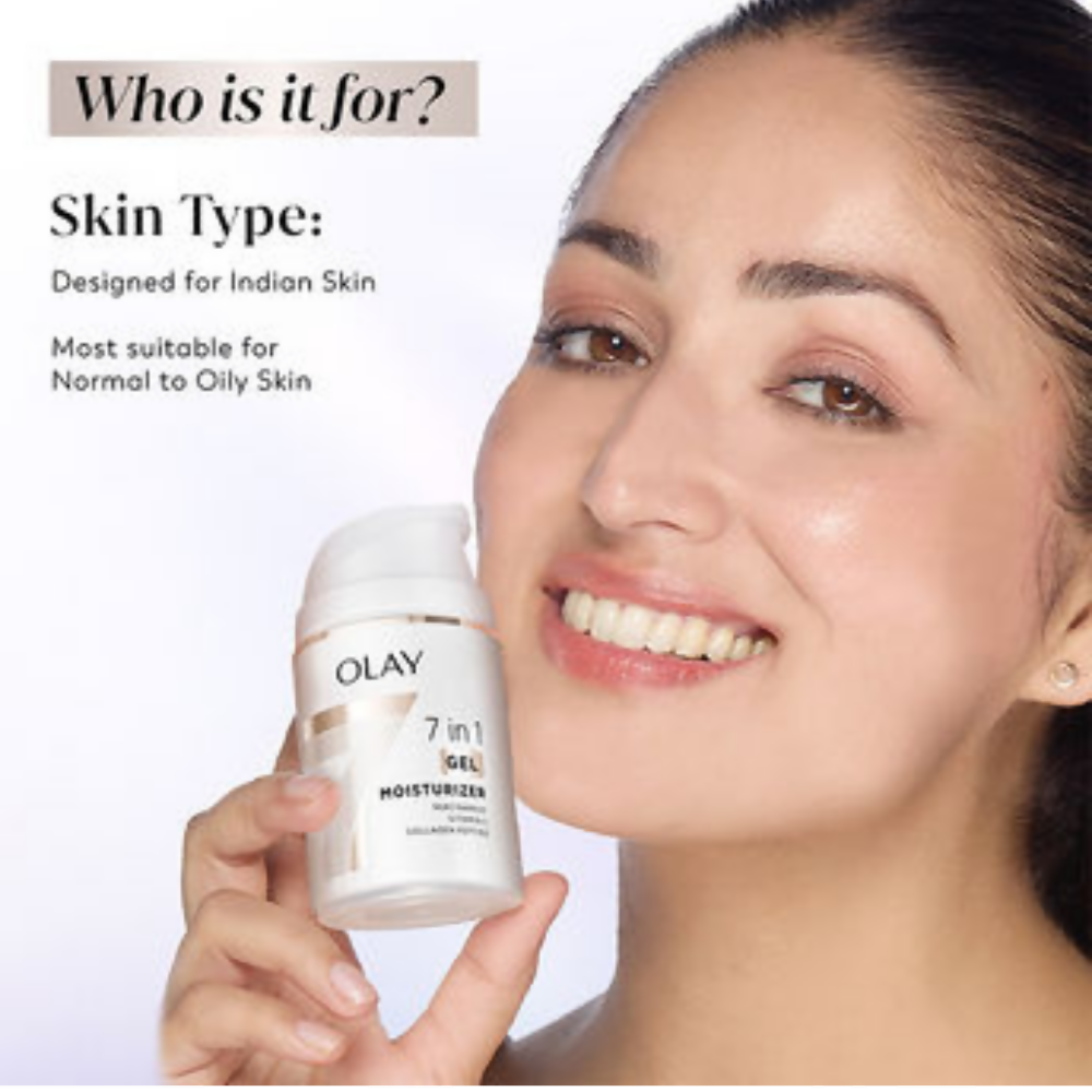 Olay 7in1 Gel Moisturizer with Niacinamide, Vitamin C, Collagen Peptide