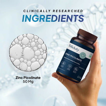 Miduty Zinc Picolinate Capsules - Distacart