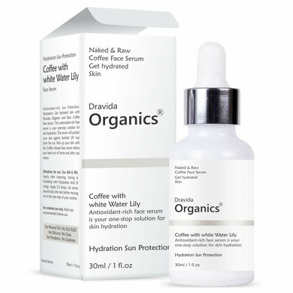 Dravida Organics Coffee Hydrating Face Serum - Dista