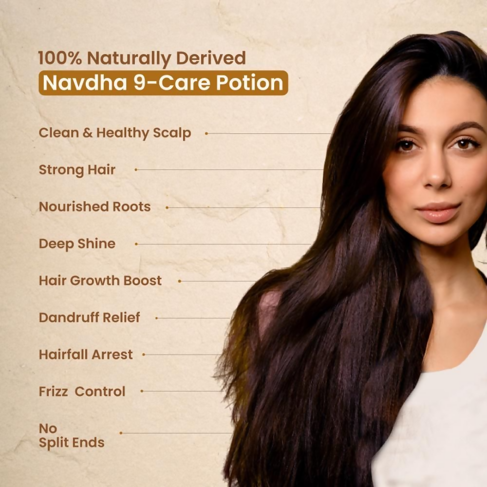 Nat Habit Curry Cider Navdha Shampoo - Distacart