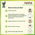 Thumbnail for Neeta 100% Natural Henna Powder For Hair Colour And Growth|Rich Brown Shades - Distacart