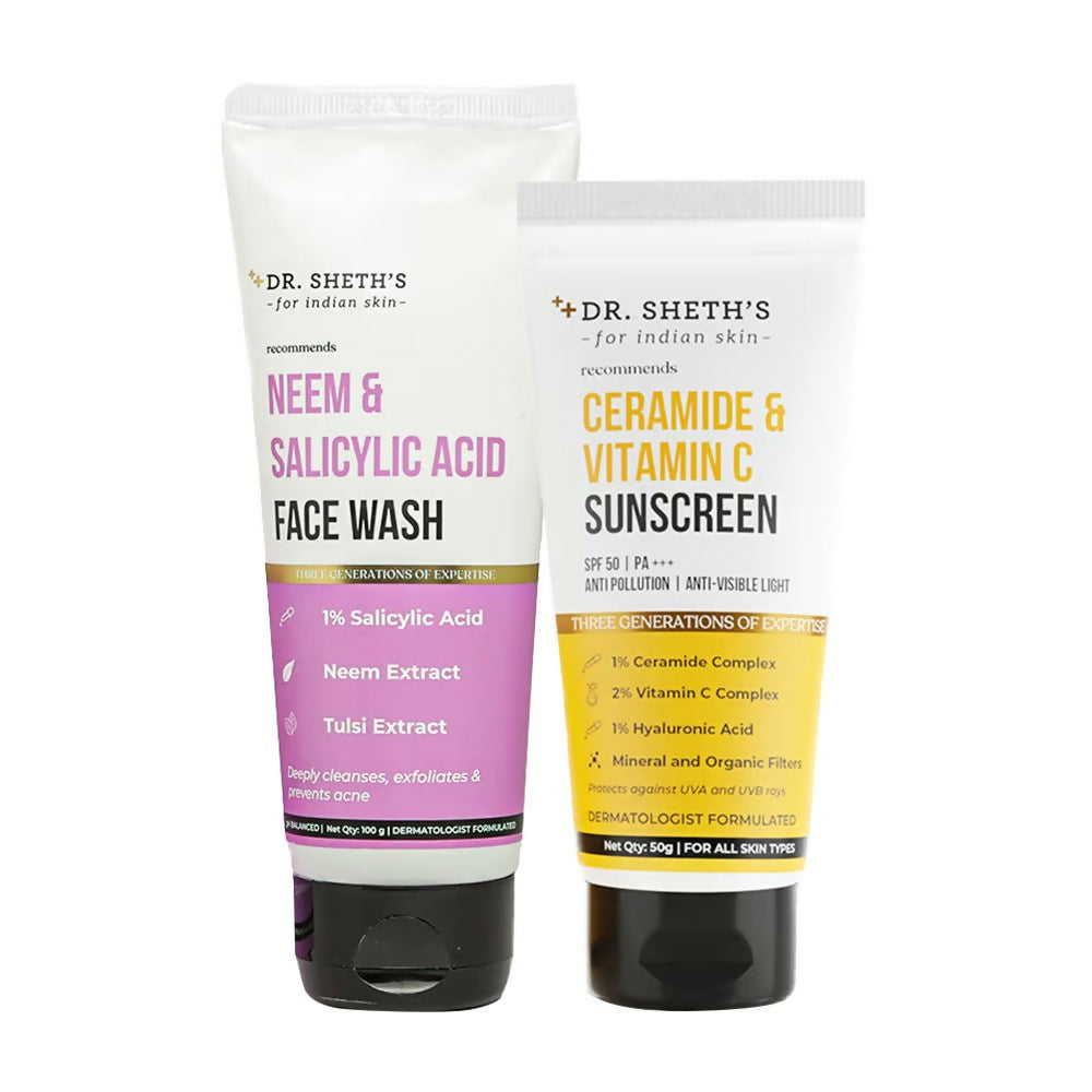 Dr. Sheth's Acne Control Duo - Distacart