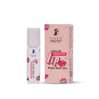 Pilgrim Spanish Lip Peel Roll-on with Lactic Acid & Hyaluronic Acid For Soft & Glossy Lips, Hydrating Dry & Flaky Lips - Distacart