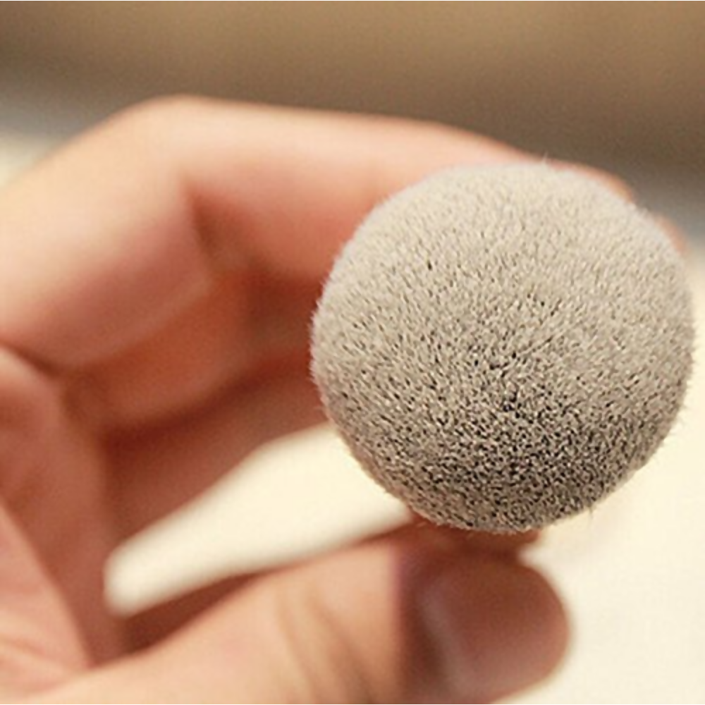 BOLDNYOUNG Makeup Cosmetic Face Powder Blush Brush - White - Dista