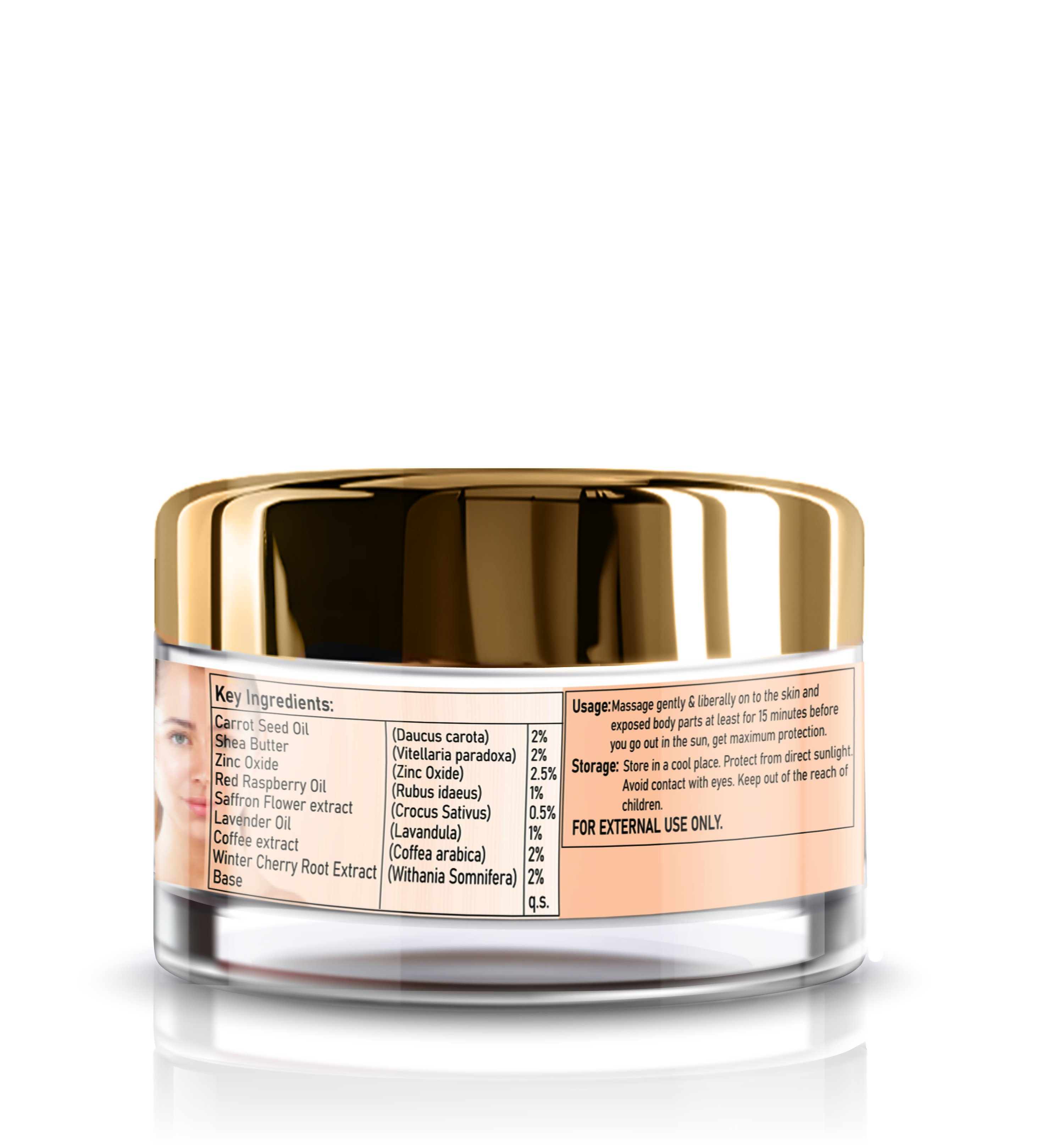 Zenius Youth Again Cream for Anti Aging and Skin Whitening - Dista