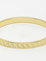 Thumbnail for NVR Men's Gold-Plated Stainless Steel Kada Bracelet - Distacart