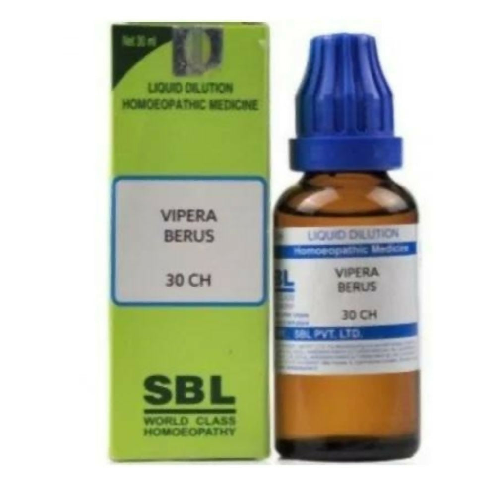 SBL Homeopathy Vipra Berus Dilution - Distacart