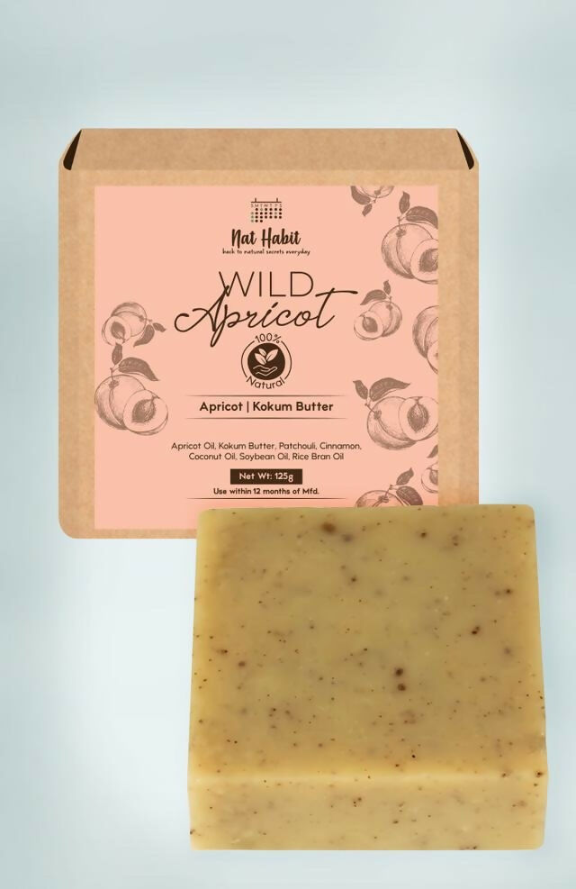 Nat Habit Cold Processed Wild Apricot Soap - Distacart