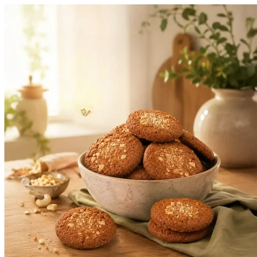 Frissly Organics Cashew Palm Candy Cookies - Dista