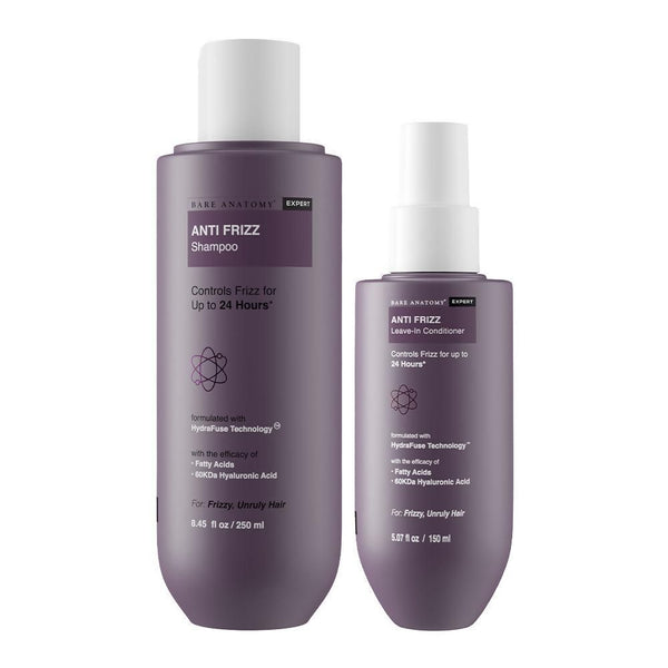 Bare Anatomy Expert Anti Frizz Shampoo & Frizz Control Leave-In Conditioner - Distacart