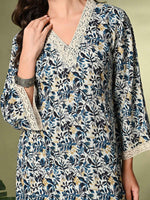 Thumbnail for Sangria Printed A-Line Kurta