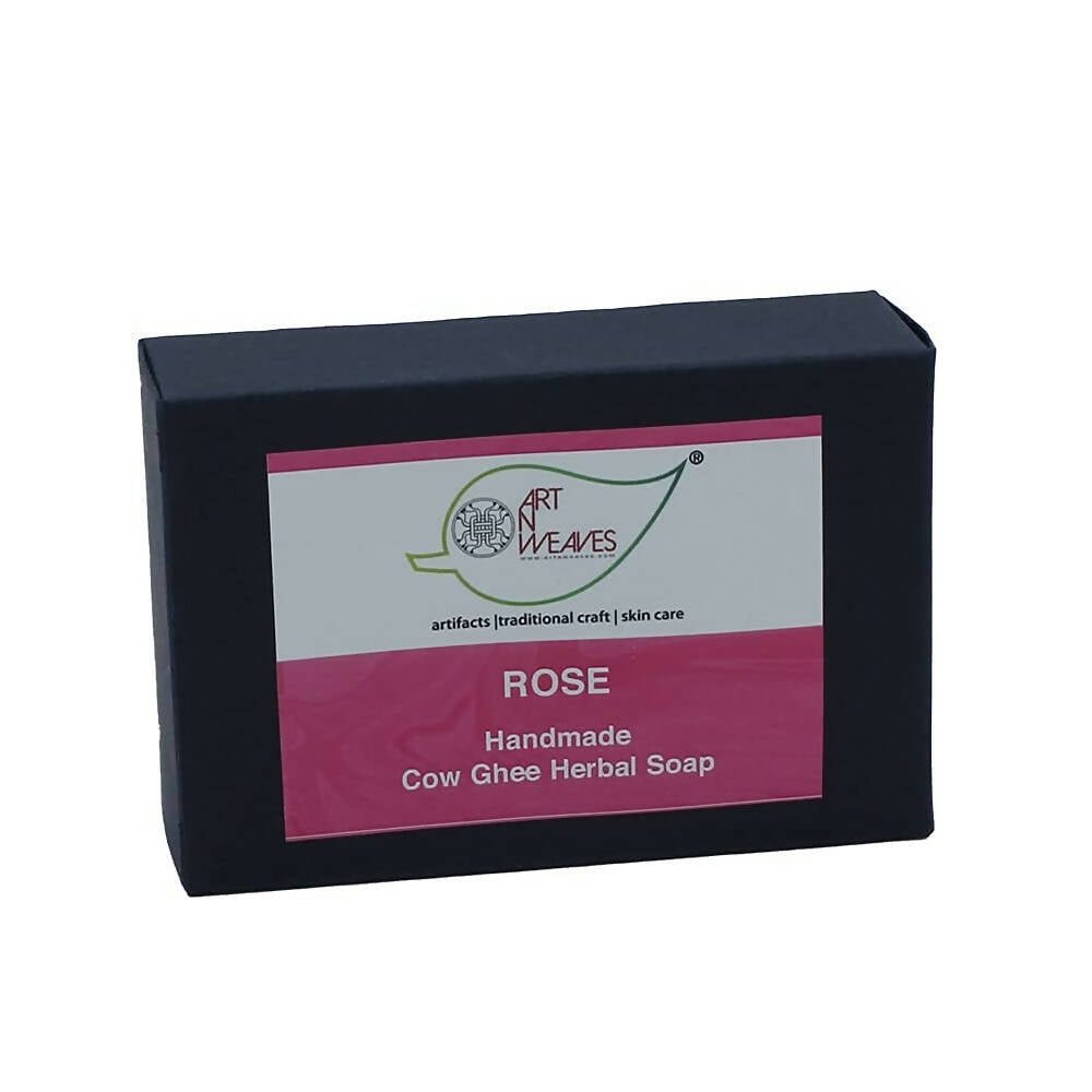 artNweaves Rose Cow Ghee Herbal Handmade Soap - Distacart