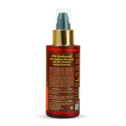 The Indie Earth 10% Kumkumadi Skin Radiance Face wash - Distacart