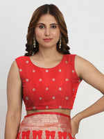 Thumbnail for Astita Banarasi Silk Red Saree