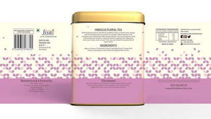 The Indian Chai - Hibiscus Floral Tea - Distacart