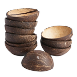 Thumbnail for Thenga Natural Oval Coconut Shell Bowls - Dista