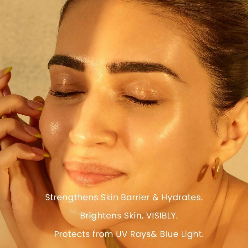 Hyphen By Kriti Sanon Daily Face Care Regime Combo - Oily & Combination Skin, with Glow Serum, Moisturizer & Sunscreen - Distacart