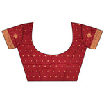 Thumbnail for Joban Fashion Salmon Pink Banarasi Soft Silk Woven Saree - Distacart