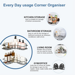 Thumbnail for ALMORA Bathroom Organiser Without Drill