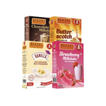 Thumbnail for BAKERS Milk Shake Mix - Chocolate, Butterscotch, Vanilla & Strawberry - Dista