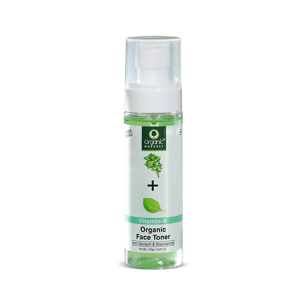 Organic Harvest Vitamin B Organic Face Toner with Spinach & Niacinamide - Distacart