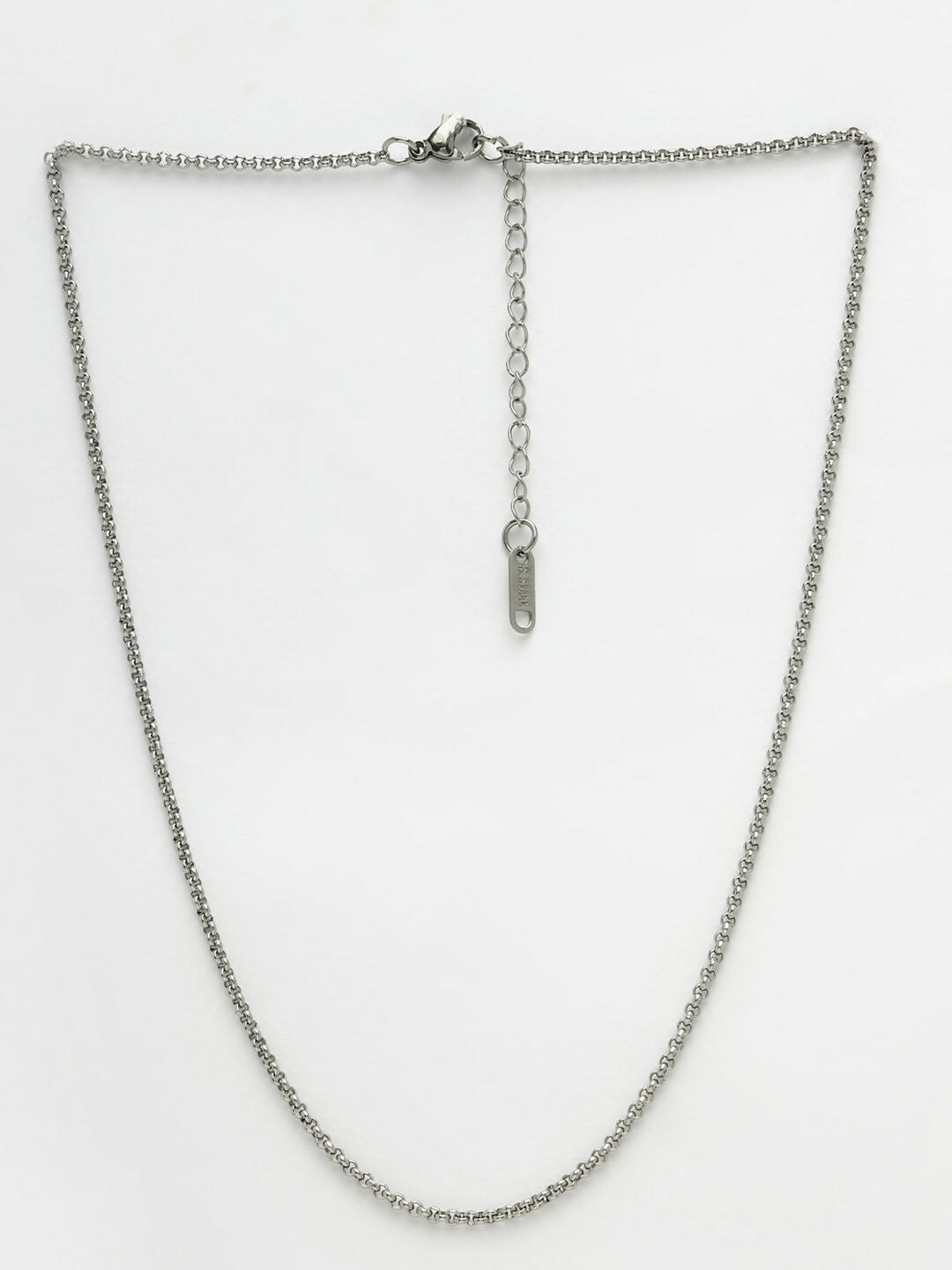 NVR Women German Silver Oxidised Chain - Distacart