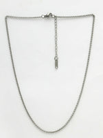 Thumbnail for NVR Women German Silver Oxidised Chain - Distacart