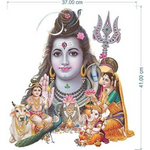 Thumbnail for Rangoli Vinyl Religious Wall Sticker Multicolour