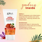 Thumbnail for Globus Naturals Daily Glow Kesar Chandan Face Cream with SPF, Skin Lightening Formula For All Skin Types