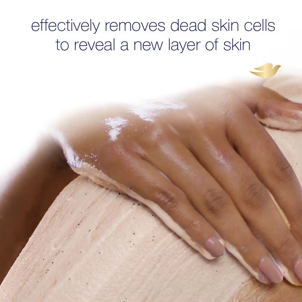 Dove Exfoliating Body Polish Scrub - Oatmeal & Calendula Oil - Distacart