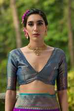 Thumbnail for BANARASI_306_WINE (5)