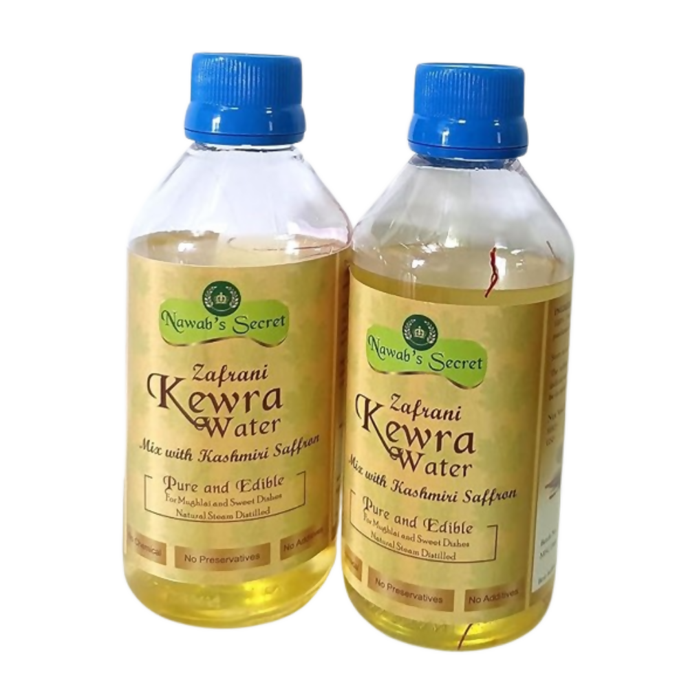 Nawab's Secret Natural Zafrani Kewra Water - Dista