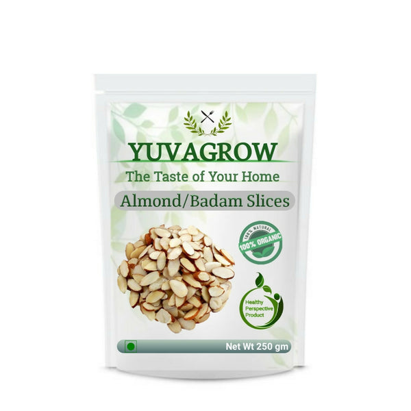 Yuvagrow Badam/Almond Slices - Distacart