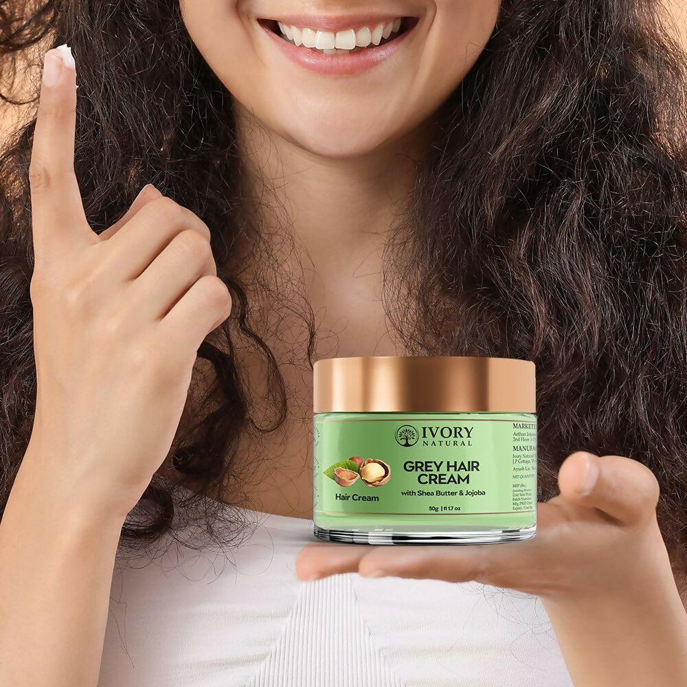 Ivory Natural Cream For Greys Restore Natural Hair Color - Distacart