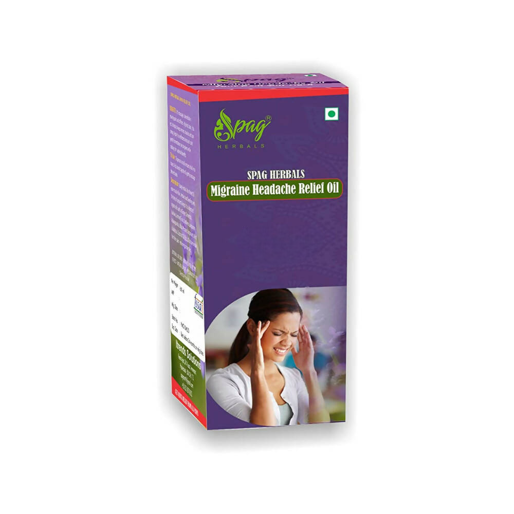 Spag Herbals Migraine Headache Relief Oil - Distacart