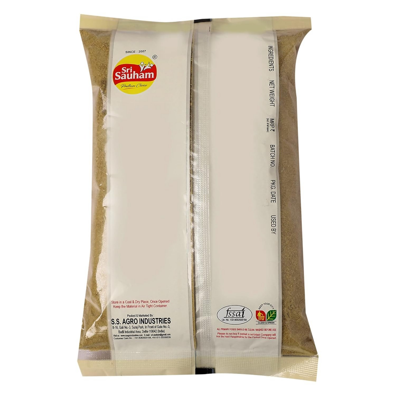 Sri Sauham Natural Coriander Powder - Distacart