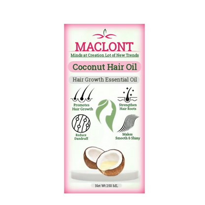 Maclont Pure Coconut Hair Oil - Distacart
