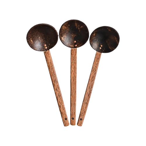 Thenga Coconut Shell Ladles/Spoon Set - Dista