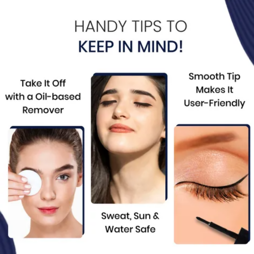 NY Bae Truly Matte Liquid Eyeliner - Brave Blue