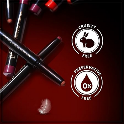 Faces Canada Ultime Pro Hd Intense Matte Lipstick + Primer - Red Bouquet (Red) - Distacart