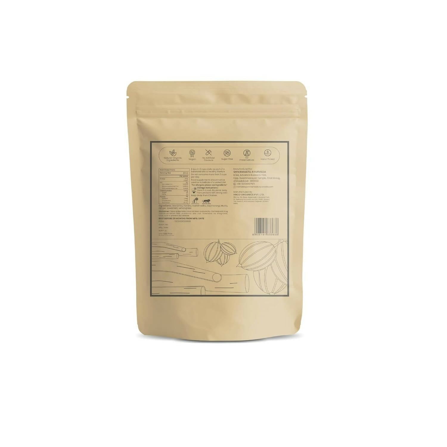 Shivamastu Ayurveda Sugarwise Herbal Tea - Distacart